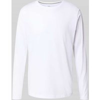 Fynch-Hatton Longsleeve mit Logo-Detail in Weiss, Größe XXL Fynch-Hatton Longsleeve mit Logo-Detail in Weiss, Größe XXL von FYNCH-HATTON