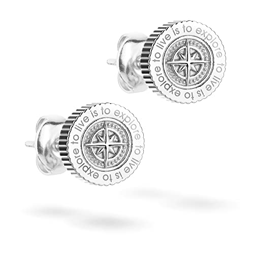 Fynch-Hatton Ohrstecker FHJ-0087-E-09 silber von FYNCH-HATTON