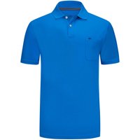 Fynch-Hatton Piqué-Poloshirt mit Brusttasche und Logo-Stickerei, Extralang von FYNCH-HATTON