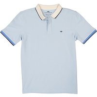 Fynch-Hatton Herren Polo-Shirt blau Baumwoll-Piqué von FYNCH-HATTON