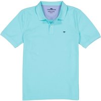 Fynch-Hatton Herren Polo-Shirt blau Baumwoll-Piqué von FYNCH-HATTON