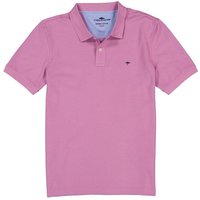 Fynch-Hatton Herren Polo-Shirt lila Baumwoll-Piqué von FYNCH-HATTON