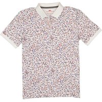 Fynch-Hatton Herren Polo-Shirt mehrfarbig Baumwoll-Piqué geblümt von FYNCH-HATTON