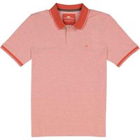 Fynch-Hatton Herren Polo-Shirt rot Baumwoll-Piqué meliert von FYNCH-HATTON