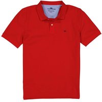 Fynch-Hatton Herren Polo-Shirt rot Baumwoll-Piqué von FYNCH-HATTON