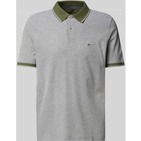 Fynch-Hatton Poloshirt mit Label-Stitching in Oliv, Größe 3XL Fynch-Hatton Poloshirt mit Label-Stitching in Oliv, Größe 3XL von FYNCH-HATTON