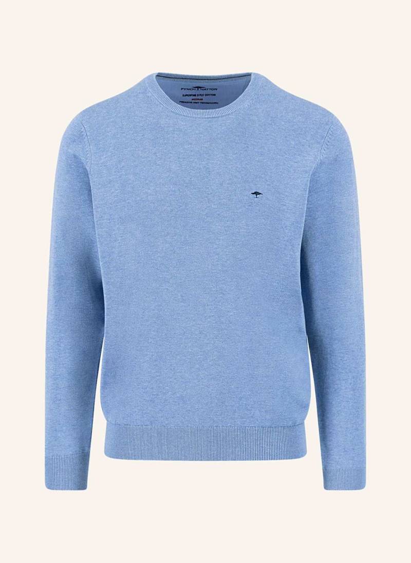 Fynch-Hatton Pullover blau von FYNCH-HATTON