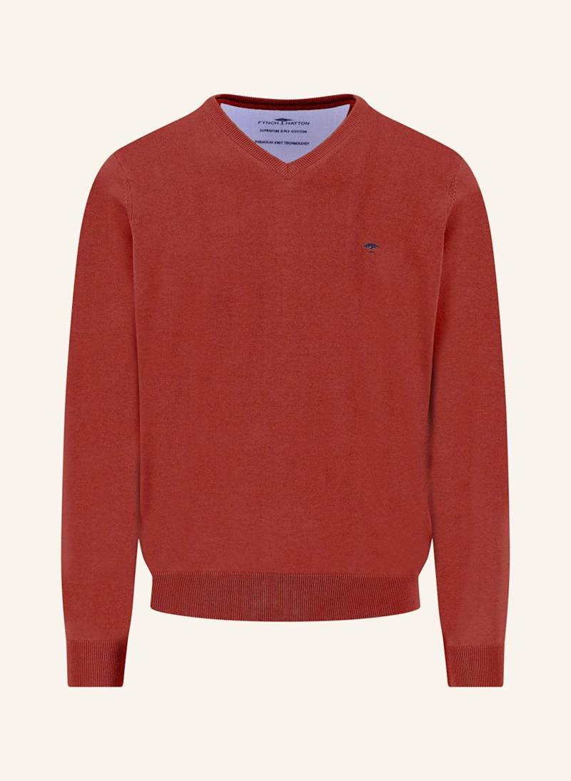 Fynch-Hatton Pullover rot von FYNCH-HATTON