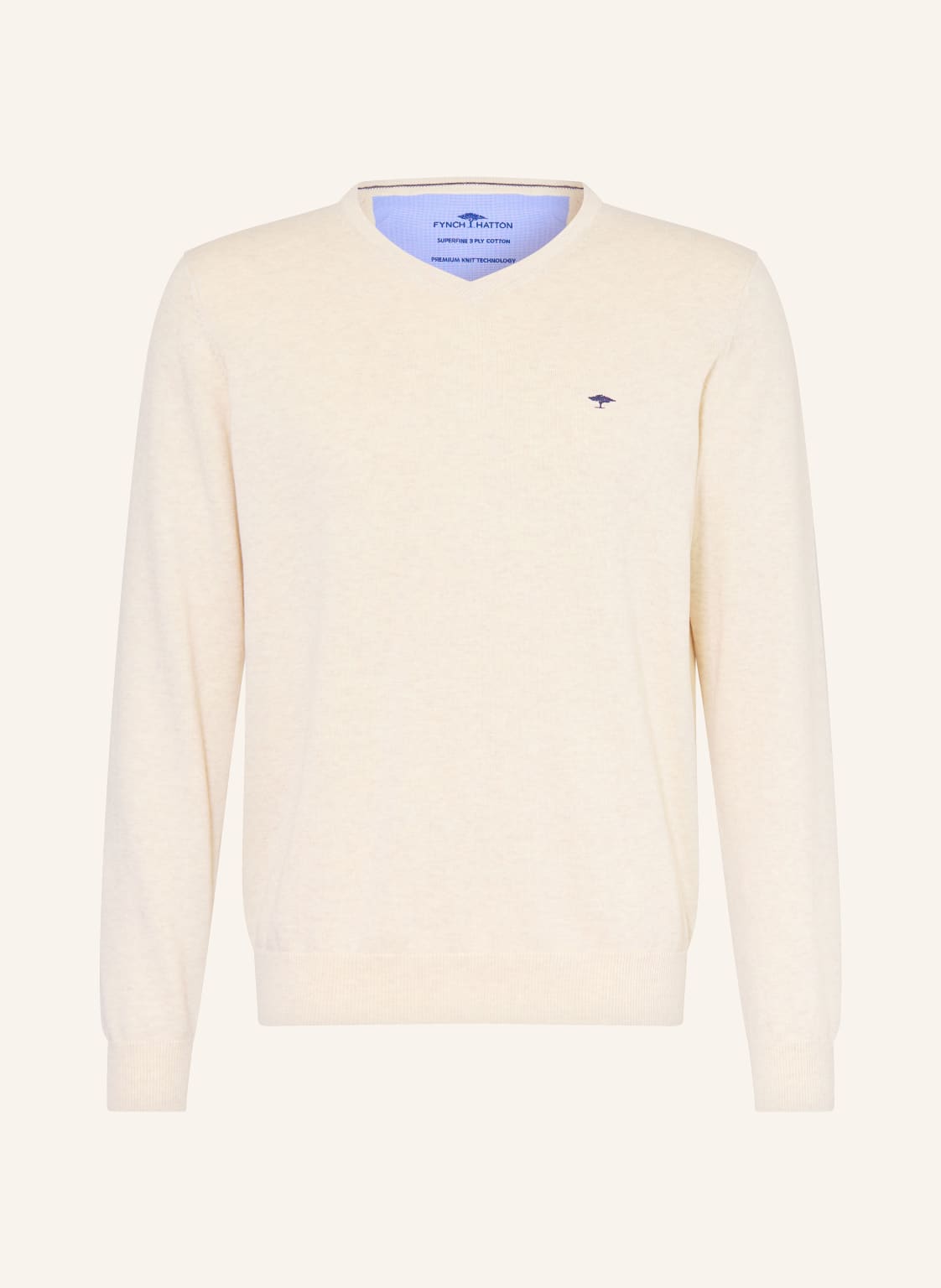 Fynch-Hatton Pullover weiss von FYNCH-HATTON