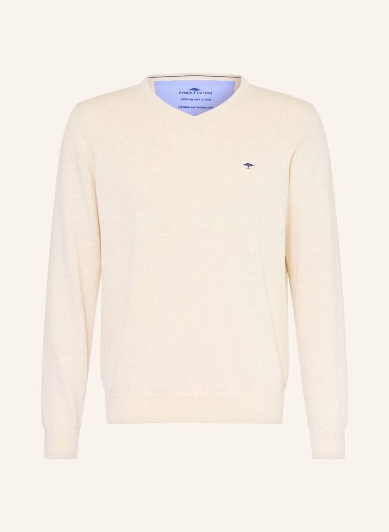 Fynch-Hatton Pullover weiss von FYNCH-HATTON