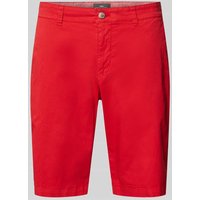 Fynch-Hatton Regular Fit Bermudas mit Gürtelschlaufen Modell 'summer' in Rot, Größe 33 von FYNCH-HATTON