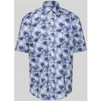 Fynch-Hatton Regular Fit Freizeithemd mit 1/2-Arm in Marine, Größe XXL Fynch-Hatton Regular Fit Freizeithemd mit 1/2-Arm in Marine, Größe XXL von FYNCH-HATTON