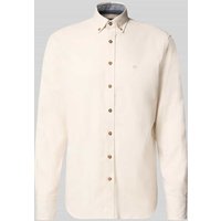 Fynch-Hatton Regular Fit Freizeithemd mit Button-Down-Kragen in Beige, Größe XL Fynch-Hatton Regular Fit Freizeithemd mit Button-Down-Kragen in Beige, Größe XL von FYNCH-HATTON