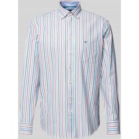 Fynch-Hatton Regular Fit Freizeithemd mit Button-Down-Kragen in Dunkelgruen, Größe XXL von FYNCH-HATTON
