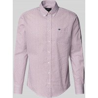 Fynch-Hatton Regular Fit Freizeithemd mit Button-Down-Kragen in Rot, Größe XXL von FYNCH-HATTON