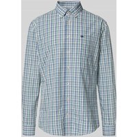 Fynch-Hatton Regular Fit Freizeithemd mit Button-Down-Kragen in Schilf, Größe S von FYNCH-HATTON