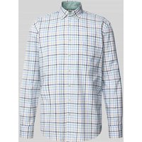 Fynch-Hatton Regular Fit Freizeithemd mit Logo-Stitching Modell 'Oxford' in Weiss, Größe XXL Fynch-Hatton Regular Fit Freizeithemd mit Logo-Stitching Modell 'Oxford' in Weiss, Größe XXL von FYNCH-HATTON