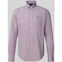 Fynch-Hatton Regular Fit Freizeithemd mit Logo-Stitching Modell 'Poplin' in Koralle, Größe XXL Fynch-Hatton Regular Fit Freizeithemd mit Logo-Stitching Modell 'Poplin' in Koralle, Größe XXL von FYNCH-HATTON