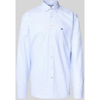 Fynch-Hatton Regular Fit Freizeithemd mit Button-Down-Kragen Modell 'All Season' in Bleu, Größe XXL Fynch-Hatton Regular Fit Freizeithemd mit Button-Down-Kragen Modell 'All Season' in Bleu, Größe XXL von FYNCH-HATTON