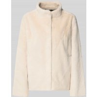 Fynch-Hatton Regular Fit Jacke aus Kunstfell Modell 'Easy' in Offwhite, Größe 42 von FYNCH-HATTON
