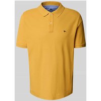 Fynch-Hatton Regular Fit Poloshirt mit Logo-Stitching in Gelb, Größe XXXXL Fynch-Hatton Regular Fit Poloshirt mit Logo-Stitching in Gelb, Größe XXXXL von FYNCH-HATTON