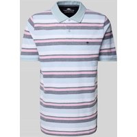 Fynch-Hatton Regular Fit Poloshirt mit Logo-Stitching in Hellblau, Größe XXL Fynch-Hatton Regular Fit Poloshirt mit Logo-Stitching in Hellblau, Größe XXL von FYNCH-HATTON