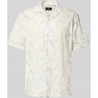 Fynch-Hatton Relaxed Fit Freizeithemd mit 1/2-Arm Modell 'The Beach' in Offwhite, Größe XXL von FYNCH-HATTON
