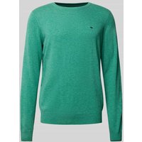Fynch-Hatton Regular Fit Strickpullover aus Woll-Kaschmir-Mix in Hellgruen, Größe XXL von FYNCH-HATTON