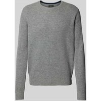 Fynch-Hatton Strickpullover mit Rundhalsausschnitt in Anthrazit, Größe L von FYNCH-HATTON