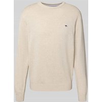 Fynch-Hatton Strickpullover mit Rundhalsausschnitt in Offwhite, Größe XXL Fynch-Hatton Strickpullover mit Rundhalsausschnitt in Offwhite, Größe XXL von FYNCH-HATTON