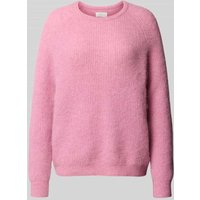 Fynch-Hatton Strickpullover mit gerippten Abschlüssen in Rose, Größe XXL Fynch-Hatton Strickpullover mit gerippten Abschlüssen in Rose, Größe XXL von FYNCH-HATTON