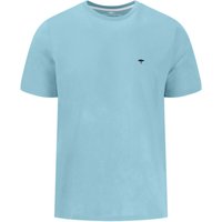 Fynch-Hatton T-Shirt aus softer Baumwolle mit Logo-Print, extralang von FYNCH-HATTON