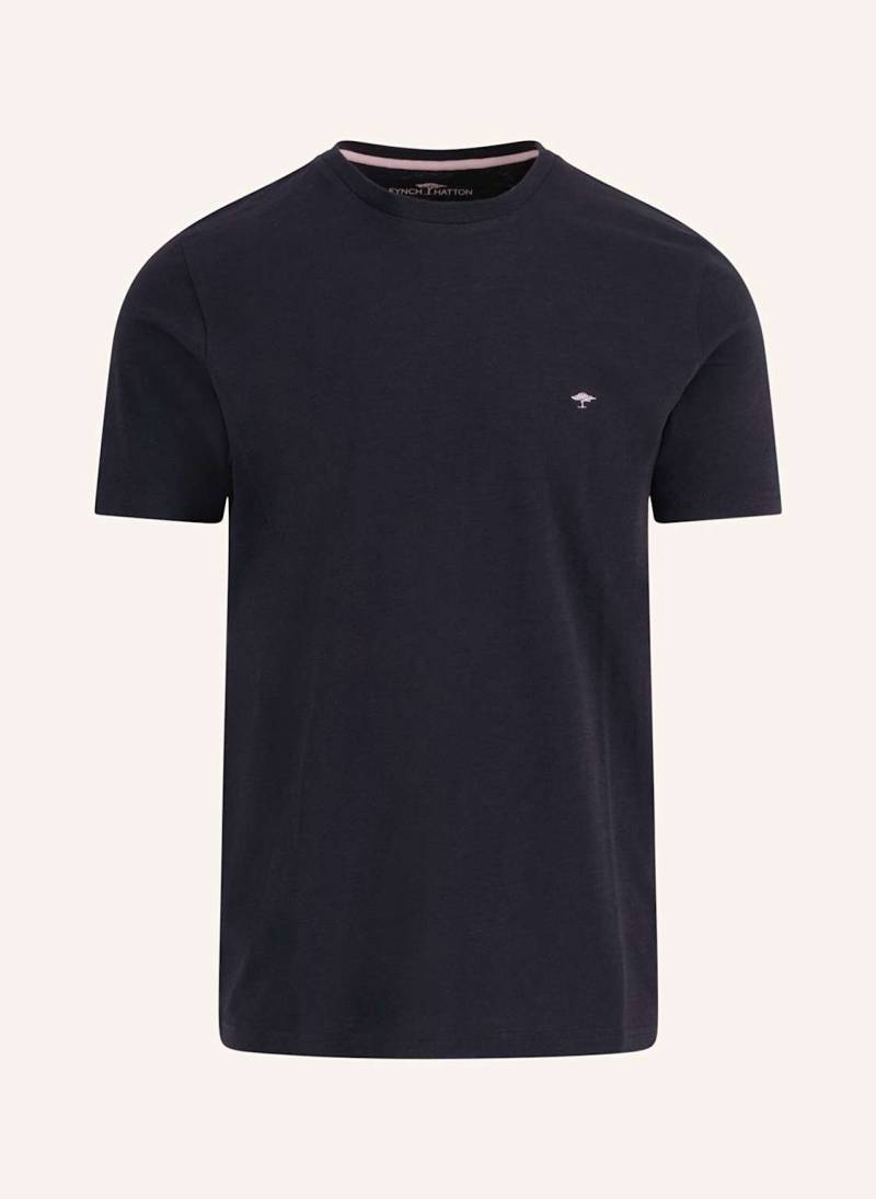 Fynch-Hatton T-Shirt blau von FYNCH-HATTON
