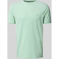 Fynch-Hatton T-Shirt mit Label-Stitching in Hellgruen, Größe 3XL Fynch-Hatton T-Shirt mit Label-Stitching in Hellgruen, Größe 3XL von FYNCH-HATTON