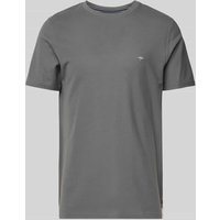 Fynch-Hatton T-Shirt mit Logo-Stitching in Anthrazit, Größe XL Fynch-Hatton T-Shirt mit Logo-Stitching in Anthrazit, Größe XL von FYNCH-HATTON