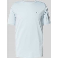 Fynch-Hatton T-Shirt mit Logo-Stitching in Hellblau, Größe XXL Fynch-Hatton T-Shirt mit Logo-Stitching in Hellblau, Größe XXL von FYNCH-HATTON