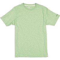 Fynch-Hatton Herren T-Shirt grün Baumwolle meliert von FYNCH-HATTON