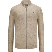Fynch-Hatton Zip-Strickjacke aus Donegal Woll-Mix von FYNCH-HATTON