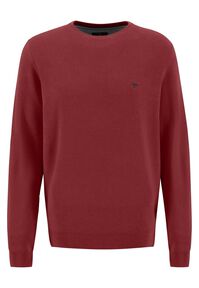 Herren Strickpullover O-NECK STRUCTURE von FYNCH-HATTON