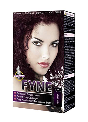FYNE Rot Schwarz Permanente Haarfarbe für Frauen - Haarfarbe für Zuhause mit integriertem Conditioner - Sanft, langanhaltend, einfach anzuwenden, für alle Haartypen geeignet - Erzielen Sie Ergebnisse FYNE Rot Schwarz Permanente Haarfarbe für Frauen - Haarfarbe für Zuhause mit integriertem Conditioner - Sanft, langanhaltend, einfach anzuwenden, für alle Haartypen geeignet - Erzielen Sie Ergebnisse von FYNE