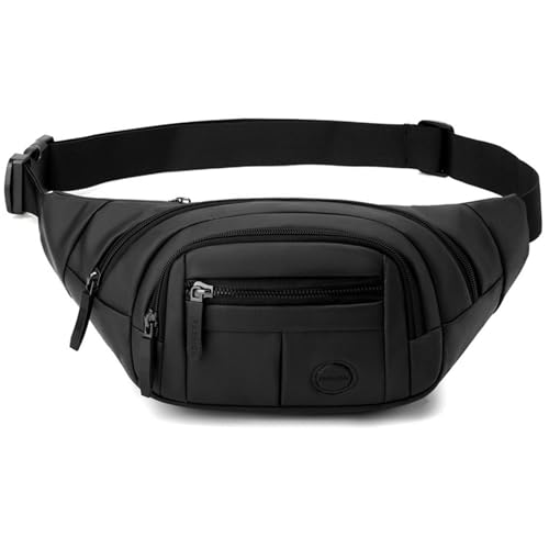 FYRLFB Große Bauchtasche für Damen und Herren, Crossbody-Hüfttasche mit 4 Reißverschlusstaschen, einfach zu tragen, jedes Handy, modische Hüfttasche mit verstellbarem Gurt für Reisen, Wandern FYRLFB Große Bauchtasche für Damen und Herren, Crossbody-Hüfttasche mit 4 Reißverschlusstaschen, einfach zu tragen, jedes Handy, modische Hüfttasche mit verstellbarem Gurt für Reisen, Wandern von FYRLFB