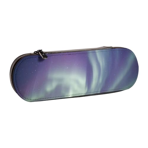 FZGGWYHL Aurora Federmäppchen aus bedrucktem Leder, tragbare Schreibwaren-Tasche, Aufbewahrungstasche von FZGGWYHL