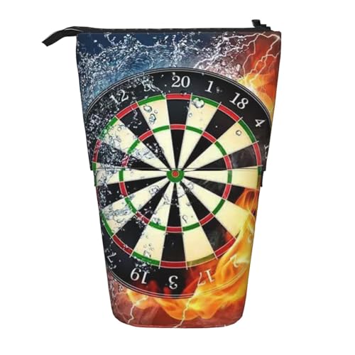 FZGGWYHL Dart Board bedrucktes Federmäppchen, Teleskop, stehend, erweiterbar von FZGGWYHL