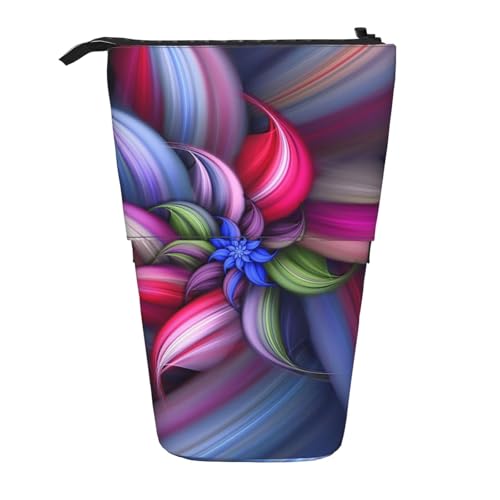 FZGGWYHL Schönes ausziehbares Federmäppchen mit Blumenmotiv von FZGGWYHL