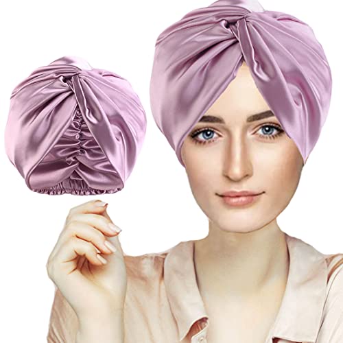 Seidenhaube zum Schlafen, Schlafmütze Schlafhaube Seide, Silk Bonnet, Superweiche Kunstseide Haarpflege Nachtmütze, Satin Bonnet Haarhaube mit Gummiband, Geeignet zum Waschen, Make-Up und Sport Seidenhaube zum Schlafen, Schlafmütze Schlafhaube Seide, Silk Bonnet, Superweiche Kunstseide Haarpflege Nachtmütze, Satin Bonnet Haarhaube mit Gummiband, Geeignet zum Waschen, Make-Up und Sport von FZHGVML