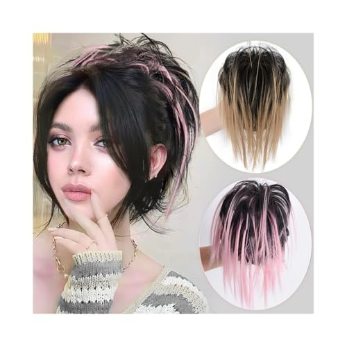 Haarteile Krallenklammer, unordentlicher Haarknoten, zerzauste Hochsteckfrisur, unordentliches Haargummi, synthetischer lockiger Chignon, Pferdeschwanz-Haarteile for Frauen Täglicher Gebrauch(Natural Haarteile Krallenklammer, unordentlicher Haarknoten, zerzauste Hochsteckfrisur, unordentliches Haargummi, synthetischer lockiger Chignon, Pferdeschwanz-Haarteile for Frauen Täglicher Gebrauch(Natural von FZL02068LM