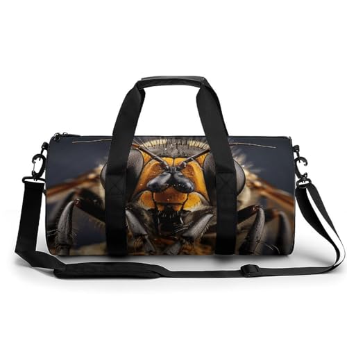 A Black Fly Turnbeutel für Damen und Herren, wasserabweisend, Reisetasche, leicht, für Reisen, Sport, weiß, 45 cm/22,9 cm/22,9 cm/22,9 cm, weiß, 17.7in/9in/9in A Black Fly Turnbeutel für Damen und Herren, wasserabweisend, Reisetasche, leicht, für Reisen, Sport, weiß, 45 cm/22,9 cm/22,9 cm/22,9 cm, weiß, 17.7in/9in/9in von FZMTLDS