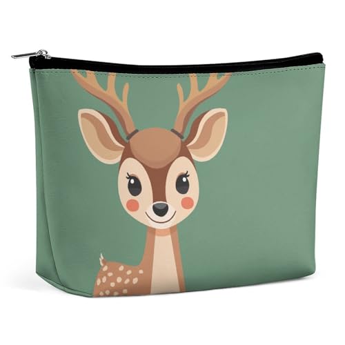 FZMTLDS Kosmetiktasche für Frauen Kosmetiktasche Cartoon Hirsch Design Kulturbeutel Make-up Organizer Kosmetiktasche mit Reißverschluss Stil One Size Style One Size Style One Size, Stil, One size FZMTLDS Kosmetiktasche für Frauen Kosmetiktasche Cartoon Hirsch Design Kulturbeutel Make-up Organizer Kosmetiktasche mit Reißverschluss Stil One Size Style One Size Style One Size, Stil, One size von FZMTLDS