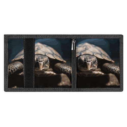 FZMVSQH Animal Tortoise Herren-Geldbörse, dreifach gefaltet, minimalistisch, RFID-blockierend, 8 Kreditkartenfächer, 1 Geldscheinfach, Münzfach und Ausweisfenster, schmal, dreifach gefaltete FZMVSQH Animal Tortoise Herren-Geldbörse, dreifach gefaltet, minimalistisch, RFID-blockierend, 8 Kreditkartenfächer, 1 Geldscheinfach, Münzfach und Ausweisfenster, schmal, dreifach gefaltete von FZMVSQH