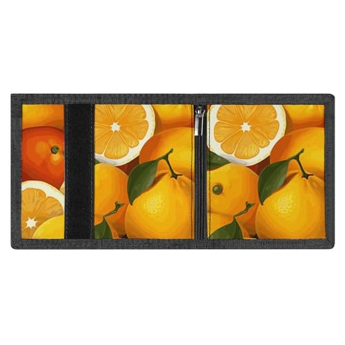 FZMVSQH Oranges And Lemons Herren-Geldbörse, dreifach faltbar, minimalistisch, RFID-blockierend, 8 Kreditkartenfächer, 1 Geldscheinfach, Münzfach und Ausweisfenster, schmal, dreifach gefaltete FZMVSQH Oranges And Lemons Herren-Geldbörse, dreifach faltbar, minimalistisch, RFID-blockierend, 8 Kreditkartenfächer, 1 Geldscheinfach, Münzfach und Ausweisfenster, schmal, dreifach gefaltete von FZMVSQH
